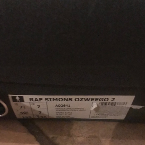 Green Raf Simons 7 1/2 - Picture 2 of 2